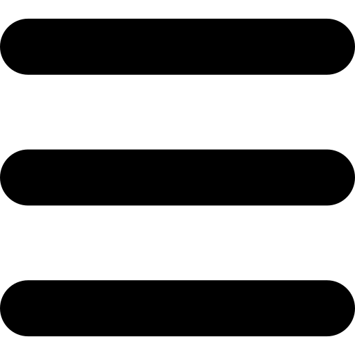hamburger icon.